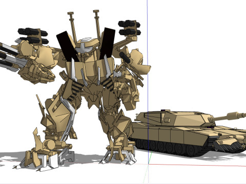 Transformers Brawl Modelo 3D