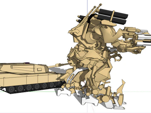 トランスフォーマー ブロール 3Dモデル