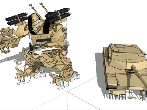 トランスフォーマー ブロール 3Dモデル