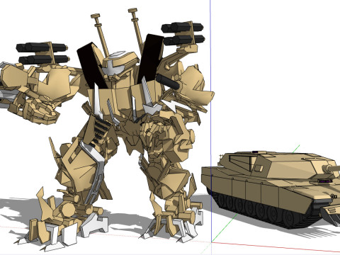 Transformers Brawl 3D 모델