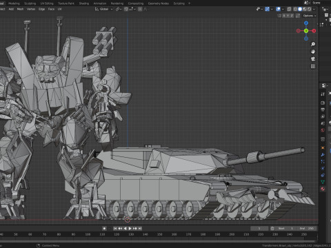 Transformers Brawl 3D 모델