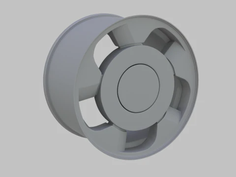 Wheel Volcano V-10 Roda Orbital 3D Model