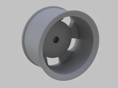 Wheel Volcano V-10 Roda Orbital 3D Model