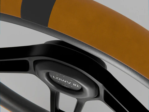 Steering Wheel Lowv Bombardier Volante 3D Model