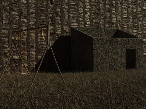 The 3D Abandoned Room House Alone Modelo 3D