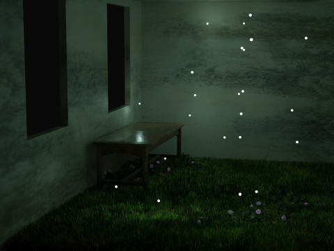 The 3D Fireflies Room 3D 模型