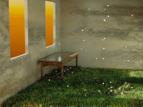 The 3D Fireflies Room Modelo 3D