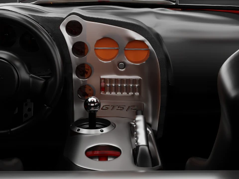 Dodge Viper GTS-R Concept 3D Model