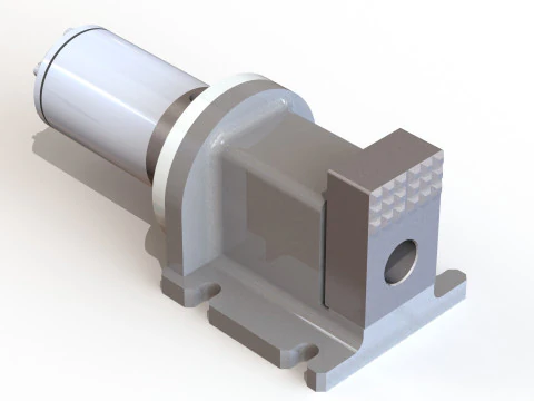 0006 Hydraulische klem 3D Model