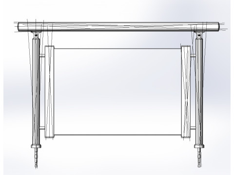 Aluminium Balustrade Bolcony 21 3D मॉडल