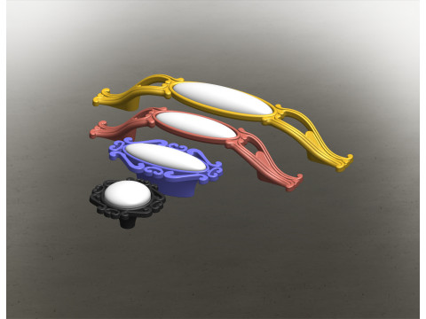 Cabinet Handle Model 04 Model 3D