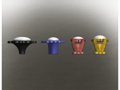Cabinet Handle Model 04 3Dモデル