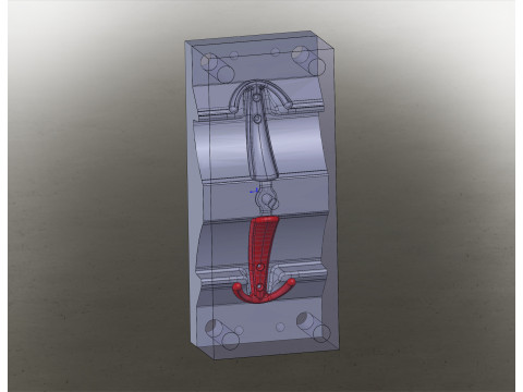 Coat Hanger Model 01Long Model 3D
