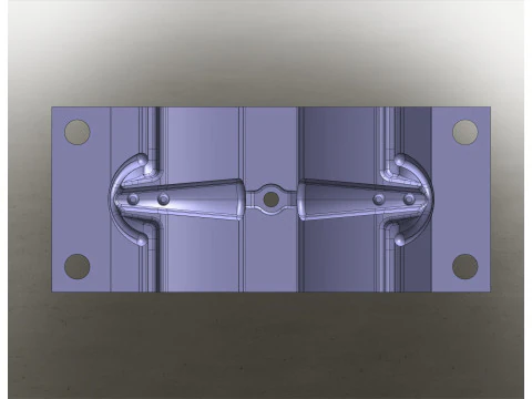 Coat Hanger Model 01Long 3D Model