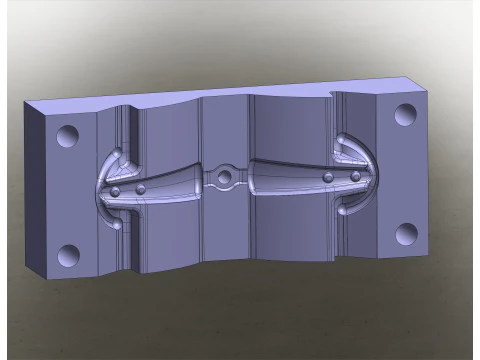 Coat Hanger Model 01Long 3D Model