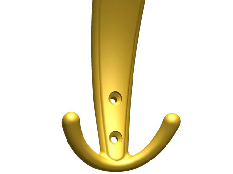 Coat Hanger Model 01Long 3D Model