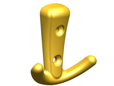 Coat Hanger Model 01 Model 3D
