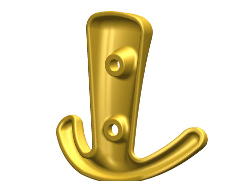 Coat Hanger Model 01 3D Model