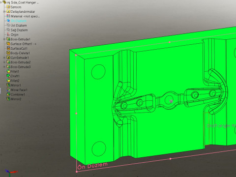 Coat Hanger Model 01 Model 3D