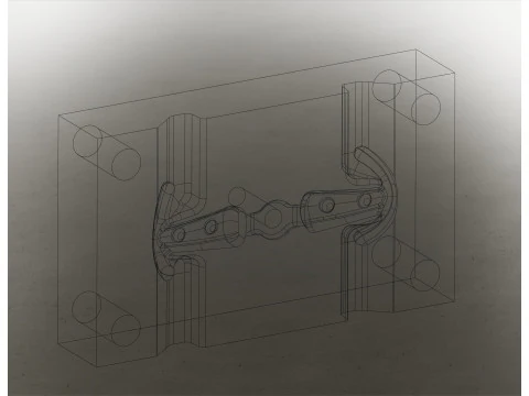 Coat Hanger Model 01 3D Model