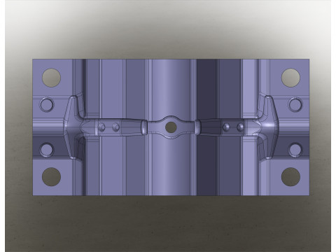 Coat Hanger Model 02Long Modelo 3D