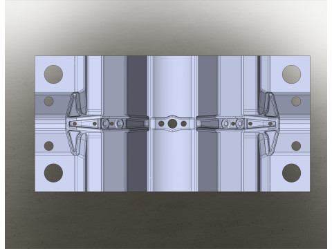 Coat Hanger Model 02Long Modelo 3D
