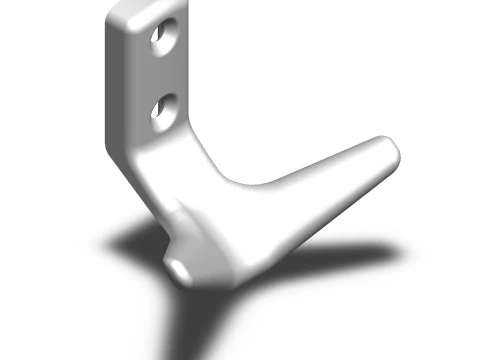 Coat Hanger Model 02 3D Model