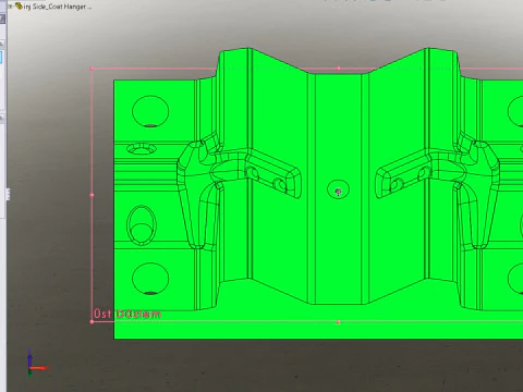 Coat Hanger Model 02 3D Model