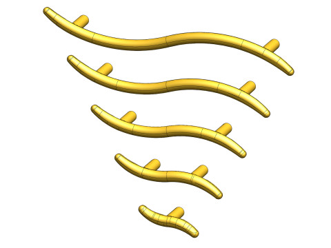 Cabinet Handle Model 05 3D-Modell