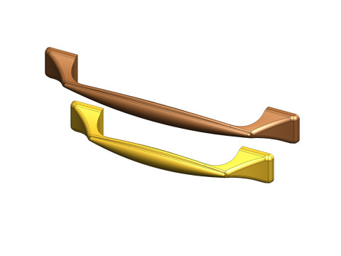 Cabinet Handle Model 06 3D 模型