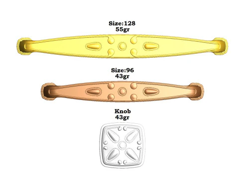 Cabinet Handle Model 07 3D Model