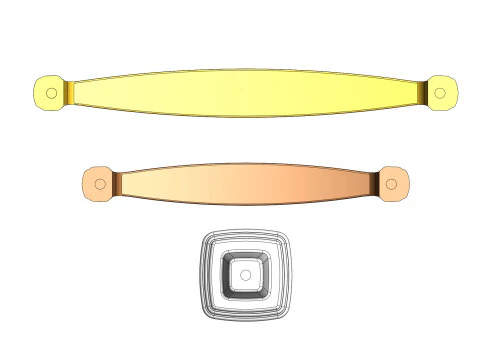 Cabinet Handle Model 07 3D Model