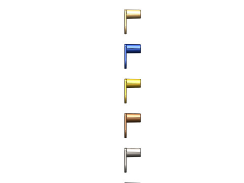 Cabinet Handle Model 08 3D-Modell