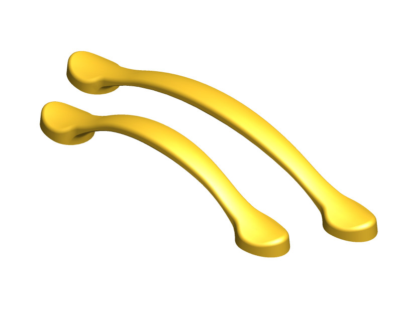Cabinet Handle Model 10 3D 모델 .c4d .max .obj .3ds .fbx .stl .blend 