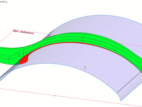 Cabinet Handle Model 10 3D Model