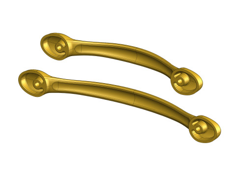 Cabinet Handle Model 10 3D 모델