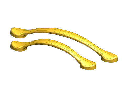 Cabinet Handle Model 10 3D 모델