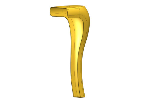 Furniture Leg New Design 01 20cm 3Dモデル