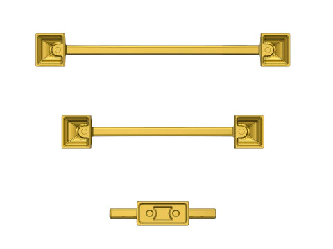 Cabinet Handle Model 11 3D Model