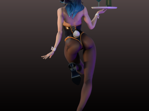 Bunny 3D Print Model