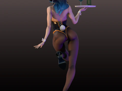 Coelhinho Modelo de Impressão 3D