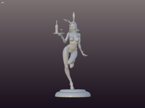 Bunny 3D Print Model