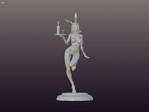 Coelhinho Modelo de Impressão 3D