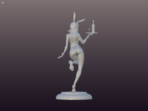 Bunny 3D Print Model