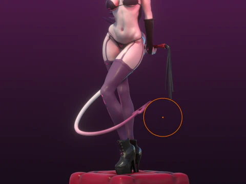 Playful succubus 3D Print Model