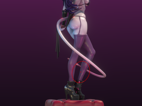 Playful succubus 3D Baskı Modeli