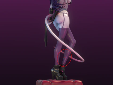 Playful succubus 3D Print Model