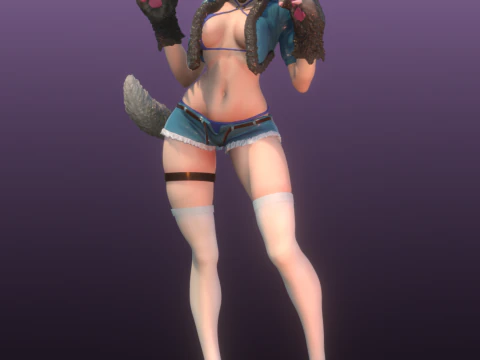 The Cat 3D Print Model