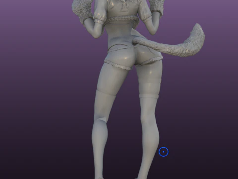The Cat 3D Print Model
