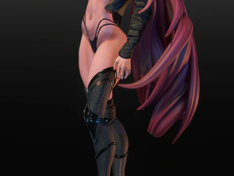 Cute Elf 3D Print Model